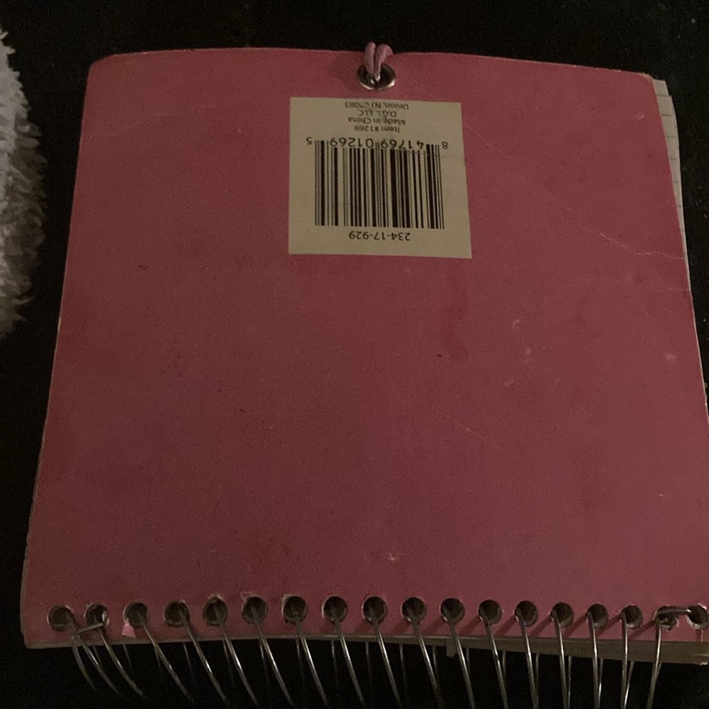 Pink notepad - Picture 2 of 3